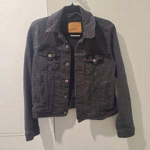 Levis Black Jean Jacket